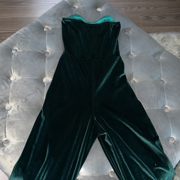 Velvet jumpsuit - Picture 4 of 4